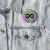 Badge Rond 5 Cm Infini (En situation)