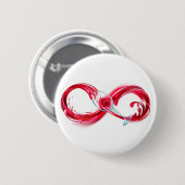 Badge Rond 5 Cm Infinity (Devant & derrière)