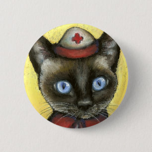 Badge Rond 5 Cm Infirmière