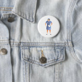 Badge Rond 5 Cm Infirmière (En situation)