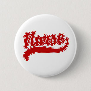 Badge Rond 5 Cm Infirmière
