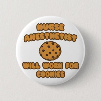 Badge Rond 5 Cm Infirmière anesthésiste .. Fonctionnera pour les c