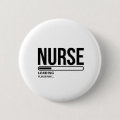 Badge Rond 5 Cm Infirmière Chargement infirmière infirmière infirm (Devant)