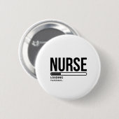 Badge Rond 5 Cm Infirmière Chargement infirmière infirmière infirm (Devant & derrière)