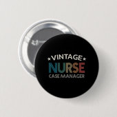 Badge Rond 5 Cm Infirmière Coque responsable Femmes (Devant & derrière)