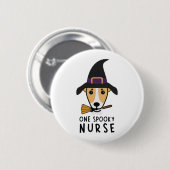 Badge Rond 5 Cm Infirmière de l'Est (Devant & derrière)