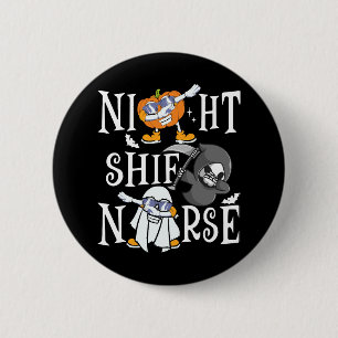 Badge Rond 5 Cm Infirmière de nuit