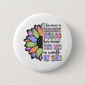 Badge Rond 5 Cm Infirmière d'urgence (Devant)