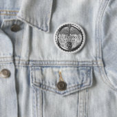 Badge Rond 5 Cm Infirmière inscrite en gris (En situation)