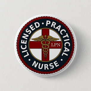 Badge Rond 5 Cm Infirmière LPN