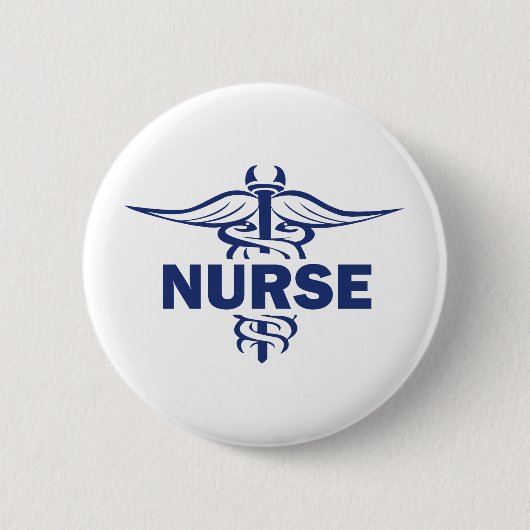 Badge Rond 5 Cm infirmière mauvaise (Devant)
