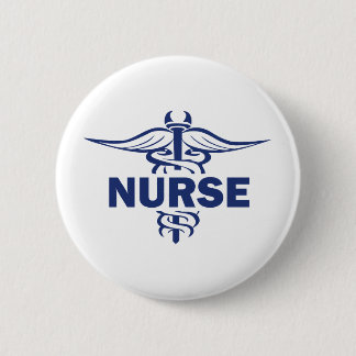 Badge Rond 5 Cm infirmière mauvaise