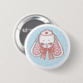 Badge Rond 5 Cm Infirmière Mimi (sans cache) (Devant & derrière)