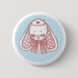 Badge Rond 5 Cm Infirmière Mimi (sans cache)