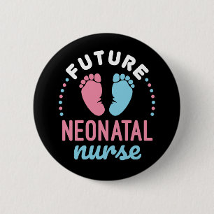 Badge Rond 5 Cm Infirmière néonatale future NICU Infirmière