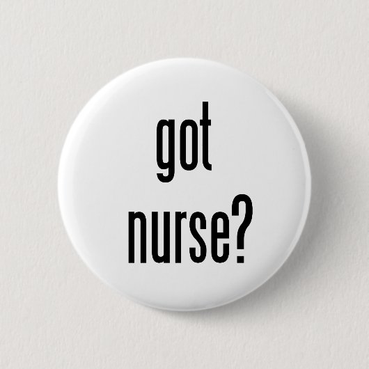 Badge Rond 5 Cm infirmière obtenue ? (Devant)