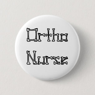 Badge Rond 5 Cm Infirmière ortho-