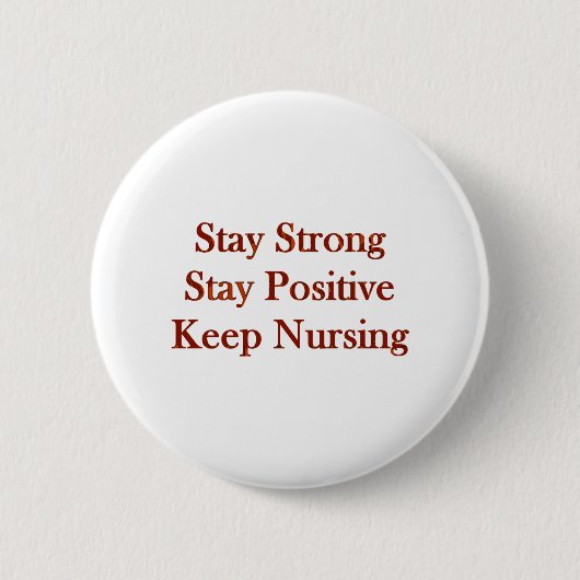 Badge Rond 5 Cm Infirmière positive (Devant)