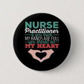 Badge Rond 5 Cm Infirmière praticienne - Infirmière praticienne si (Devant)