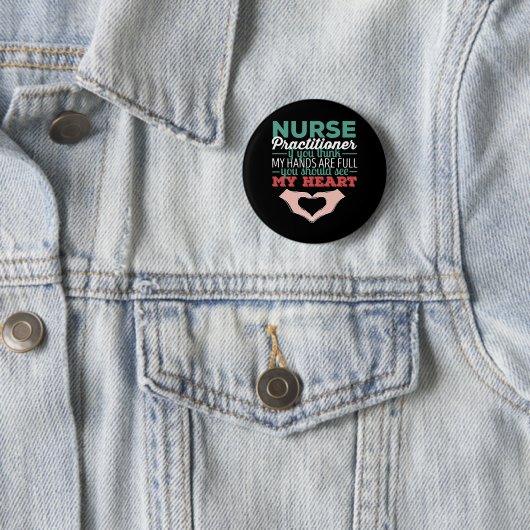 Badge Rond 5 Cm Infirmière praticienne - Infirmière praticienne si (En situation)