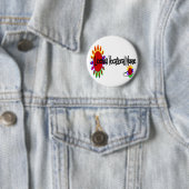 Badge Rond 5 Cm Infirmière professionnelle autorisée (En situation)