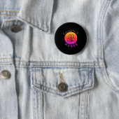 BADGE ROND 5 CM INFIRMIÈRE TRANSPLANTE (En situation)