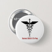 Badge Rond 5 Cm Infirmières2 (Devant & derrière)