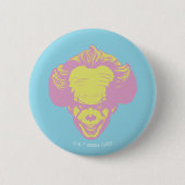 Badge Rond 5 Cm informatique | Motif principal Pennywise Pastel (Devant)