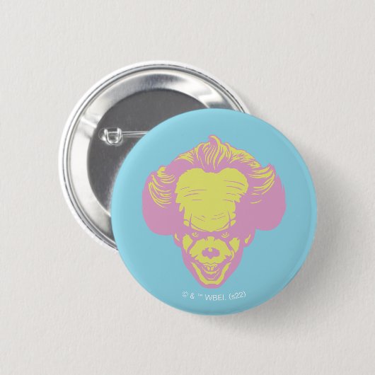 Badge Rond 5 Cm informatique | Motif principal Pennywise Pastel (Devant & derrière)