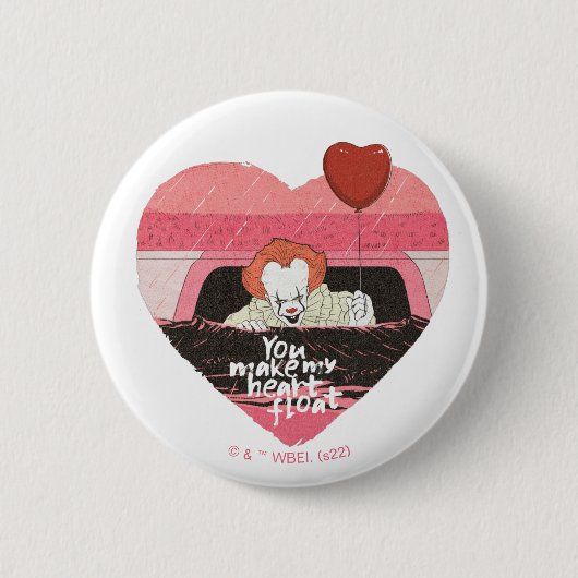 Badge Rond 5 Cm informatique | Pennywise - Vous faites flotter mon (Devant)