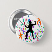 BADGE ROND 5 CM INFRACTION (Devant & derrière)