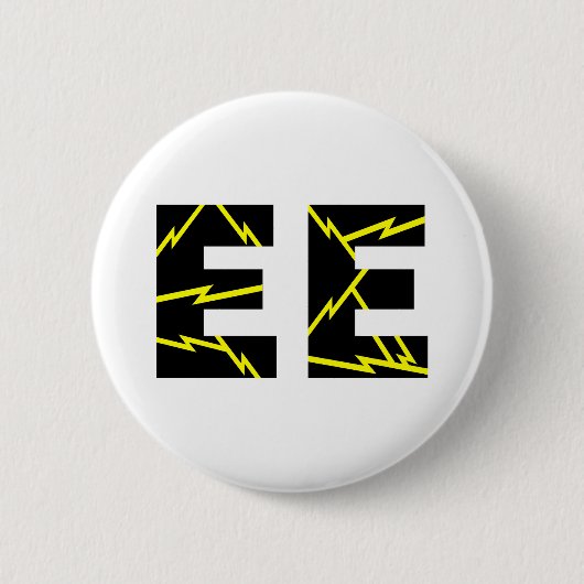 Badge Rond 5 Cm Ingénierie électrique EE facturée (Devant)