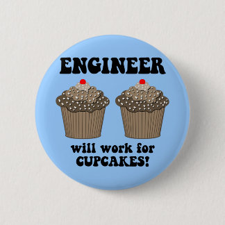 Badge Rond 5 Cm ingénieur drôle