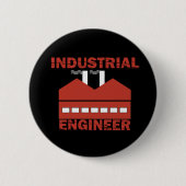 Badge Rond 5 Cm Ingénieur industriel (Devant)