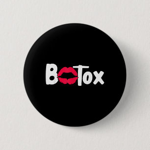 Badge Rond 5 Cm Injection cosmétique des lèvres
