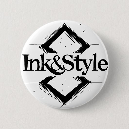 Badge Rond 5 Cm Ink&Style (Devant)