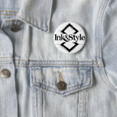 Badge Rond 5 Cm Ink&Style (En situation)