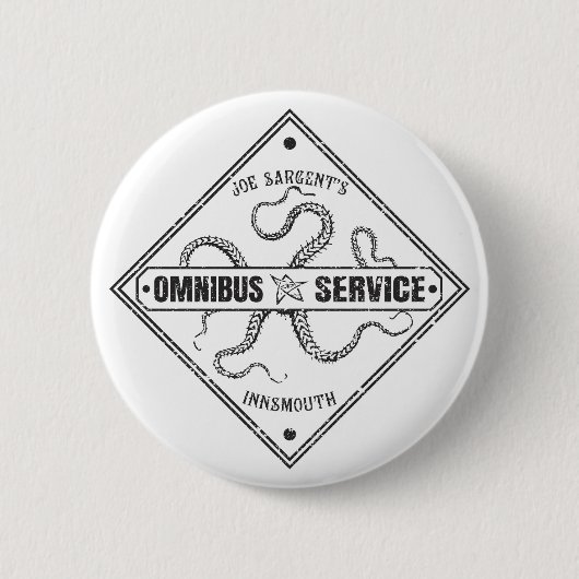 Badge Rond 5 Cm Innsmouth Bus Service Joe Sargent (Devant)
