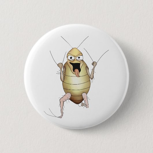 Badge Rond 5 Cm Insecte de balancier (Devant)