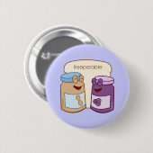 Badge Rond 5 Cm Inséparable (Devant & derrière)