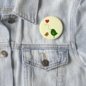 Badge Rond 5 Cm Inséparables (En situation)