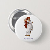 Badge Rond 5 Cm Insigne d'Aphrodite (Devant & derrière)