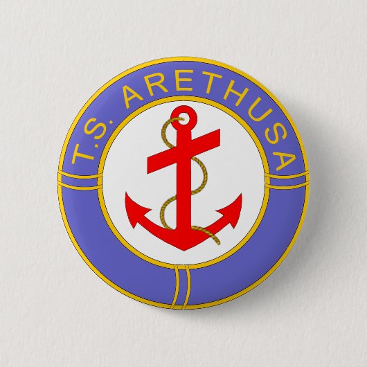Badge Rond 5 Cm Insigne d'Arethusa de SOLIDES TOTAUX (Devant)
