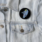 Badge Rond 5 Cm insigne d'astronaute (En situation)