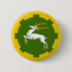 Badge Rond 5 Cm Insigne de bouton de la population du Royaume des 