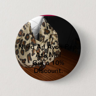 Badge Rond 5 Cm Insigne de bouton de représentant d'Avon