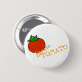Badge Rond 5 Cm Insigne de bouton de tomate d'APH Buono (Devant & derrière)