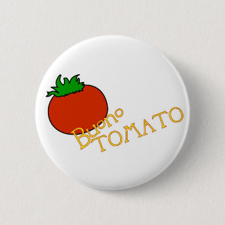 Badge Rond 5 Cm Insigne de bouton de tomate d'APH Buono