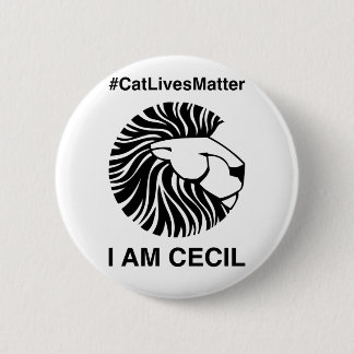 Badge Rond 5 Cm Insigne de #CatLivesMatter