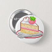 Badge Rond 5 Cm Insigne de gâteau de Kawaii (Devant & derrière)